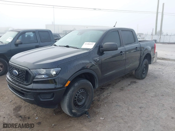 2022 Ford Ranger XL with VIN 1FTER4EHXNLD40232, listed as a IAAI auction lot 41486537 with 44,486 mi miles. Bid and sale history available at carsss.com. Image 17.
