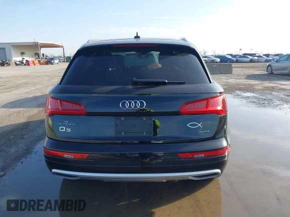 2019 Audi Q5 Premium Plus with VIN WA1BNAFY9K2073043, listed as a IAAI auction lot 41580814 with 45,225 mi miles. Bid and sale history available at carsss.com. Image 16.