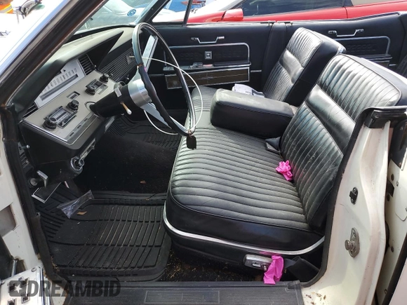 1966 Lincoln Continental with VIN 6Y86G414159, listed as a Copart auction lot 76480434 with 87,933 mi miles and Salvage Title. Bid and sale history available at DreamBid. Image 7.