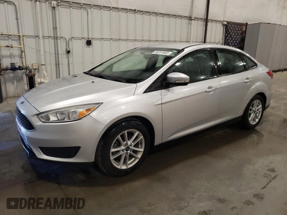2017 Ford Focus SE with VIN 1FADP3F20HL319924, listed as a Copart auction lot 56351665 with 25,598 mi miles and Salvage title. Bid and sale history available at DreamBid. Image 1.
