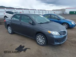 2013 Toyota Corolla L with VIN 2T1BU4EE7DC102626, listed as a IAAI auction lot 42087600 with 84,977 mi miles. Bid and sale history available at carsss.com. Image 1.
