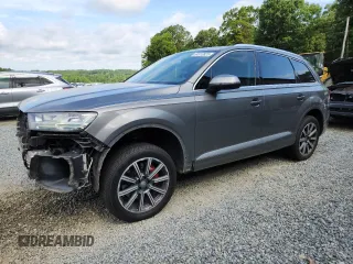 2017 Audi Q7 Prestige with VIN WA1VAAF74HD017380, listed as a Copart auction lot 64813825 with 165,109 mi miles and Salvage title. Bid and sale history available at DreamBid. Image 1.