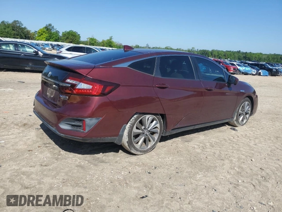 2018 Honda Clarity Plug-In Hybrid Touring with VIN JHMZC5F3XJC010711, listed as a Copart auction lot 52121915 with 78,826 mi miles and Salvage Title. Bid and sale history available at carsss.com. Image 3.