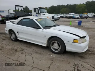1998 Ford Mustang with VIN 1FAFP4442WF180149, listed as a Copart auction lot 51080475 with 103,736 mi miles and Salvage Title. Bid and sale history available at carsss.com. Image 4.