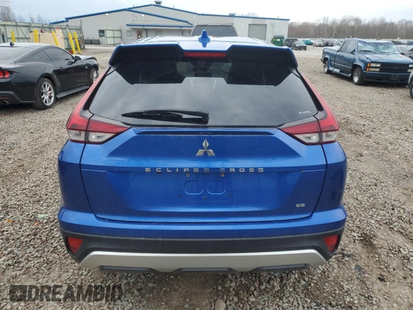 2022 Mitsubishi Eclipse Cross SE z VIN JA4ATWAA6NZ034379, wystawiony jako Copart lot #53788125 z przebiegiem 97 576 mil mil oraz Szkoda całkowita • Salvage title. Historia ofert i sprzedaży dostępna na DreamBid. Obrazek 6.