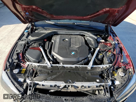 2020 BMW 8 Series 840i with VIN WBAAE2C05LCD13691, listed as a Copart auction lot 72885664 with 28,107 mi miles and Salvage Title. Bid and sale history available at carsss.com. Image 11.
