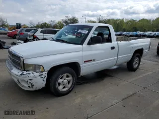 1998 Dodge Ram 1500 with VIN 1B7HC16Y7WS618362, listed as a Copart auction lot 72917534 with 262,178 mi miles and Salvage Title. Bid and sale history available at carsss.com. Image 1.