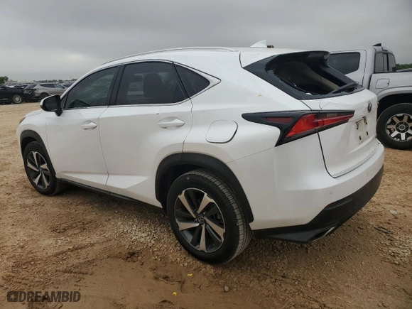 2021 Lexus NX with VIN JTJGARBZ5M5027535, listed as a Copart auction lot 51178055 with 68,861 mi miles and Salvage Title. Bid and sale history available at carsss.com. Image 2.