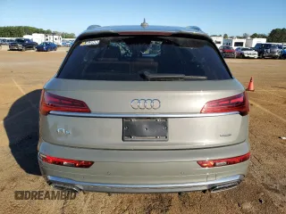 2023 Audi Q5 S line Premium Plus with VIN WA1EAAFY9P2007852, listed as a Copart auction lot 81371584 with 0 mi miles and Salvage Title. Bid and sale history available at carsss.com. Image 6.