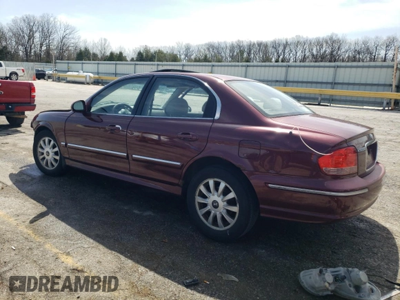 2005 Hyundai Sonata GLS with VIN KMHWF35H15A119097, listed as a Copart auction lot 52552815 with 144,257 mi miles and Salvage Title. Bid and sale history available at carsss.com. Image 2.