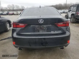 2014 Lexus IS 250 with VIN JTHCF1D2XE5014168, listed as a Copart auction lot 43897225 with 147,657 mi miles and Salvage Title. Bid and sale history available at carsss.com. Image 6.