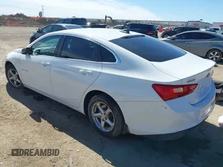 2017 Chevrolet Malibu LS with VIN 1G1ZB5ST2HF279619, listed as a IAAI auction lot 41684928 with 141,495 mi miles and . Bid and sale history available at DreamBid. Image 3.