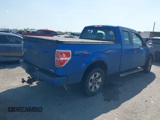 2013 Ford F-150 XL with VIN 1FTFX1CF1DFA73442, listed as a IAAI auction lot 41858345 with 127,993 mi miles. Bid and sale history available at carsss.com. Image 4.