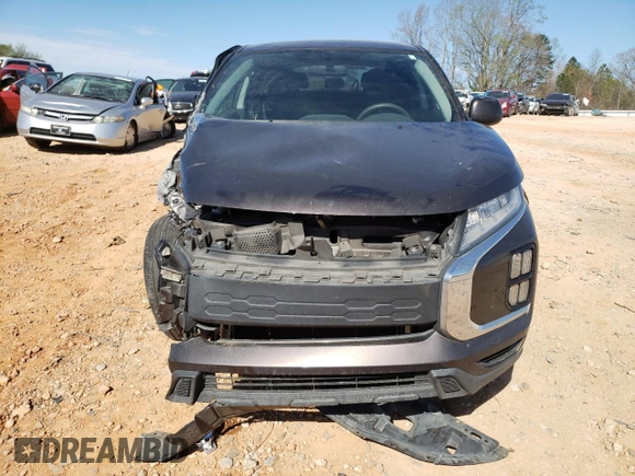 2020 Mitsubishi Outlander ES with VIN JA4AP3AU3LU008250, listed as a Copart auction lot 50710675 with 109,532 mi miles and Salvage title. Bid and sale history available at DreamBid. Image 5.