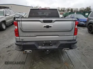 2024 Chevrolet Silverado 1500 Custom Trail Boss with VIN 3GCUDCE81RG175291, listed as a Copart auction lot 80973244 with 14,674 mi miles and Salvage Title. Bid and sale history available at carsss.com. Image 6.