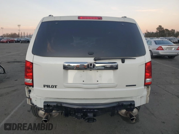 2012 Honda Pilot Touring with VIN 5FNYF3H9XCB011244, listed as a Copart auction lot 41793605 with 62,198 mi miles and Salvage Title. Bid and sale history available at carsss.com. Image 6.