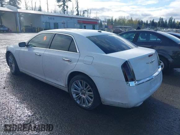 2011 Chrysler 300 with VIN 2C3CA6CT9BH581181, listed as a IAAI auction lot 41981733 with 156,460 mi miles. Bid and sale history available at carsss.com. Image 3.