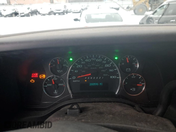 2008 Chevrolet Express Cargo Van with VIN 1GCGG25C181170897, listed as a Copart auction lot 87027134 with 200,590 mi miles and Salvage Title. Bid and sale history available at carsss.com. Image 9.