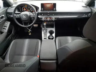 2023 Honda Civic Sport with VIN 2HGFE2F52PH548082, listed as a Copart auction lot 57226055 with 33,155 mi miles and Salvage title. Bid and sale history available at DreamBid. Image 8.
