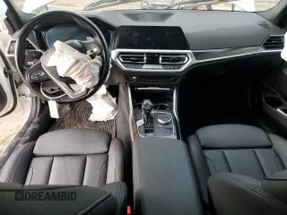2020 BMW 3 Series 330i with VIN 3MW5R1J04L8B21766, listed as a Copart auction lot 48059005 with Not Provided miles and Salvage Title. Bid and sale history available at carsss.com. Image 8.