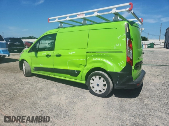 2020 Ford Transit Connect XL with VIN NM0LS7E24L1437117, listed as a Copart auction lot 65455195 with 97,346 mi miles and Clean title. Bid and sale history available at DreamBid. Image 2.