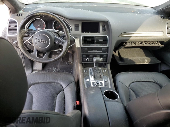 2015 Audi Q7 3.0L TDI Prestige with VIN WA1WMAFE0FD033213, listed as a Copart auction lot 71617244 with 0 mi miles and Salvage Title. Bid and sale history available at carsss.com. Image 8.