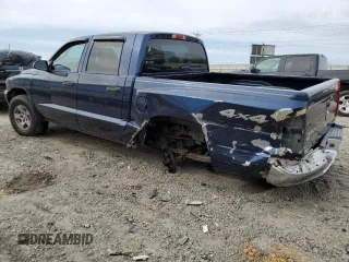 2006 Dodge Dakota SLT with VIN 1D7HW48K36S534305, listed as a Copart auction lot 50949035 with 185,537 mi miles and Salvage Title. Bid and sale history available at carsss.com. Image 2.