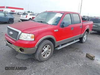 2006 Ford F-150 XLT with VIN 1FTPW14596FA24232, listed as a IAAI auction lot 42685423 with 204,411 mi miles and . Bid and sale history available at DreamBid. Image 2.