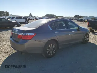 2015 Honda Accord Sedan LX with VIN 1HGCR2F34FA009255, listed as a Copart auction lot 46660595 with 210,843 mi miles and Salvage Title. Bid and sale history available at carsss.com. Image 3.