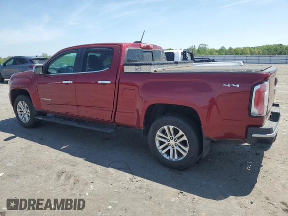 2017 GMC Canyon 4WD SLT with VIN 1GTP6DE14H1302564, listed as a Copart auction lot 54965815 with 214,501 mi miles and Clean Title. Bid and sale history available at carsss.com. Image 2.