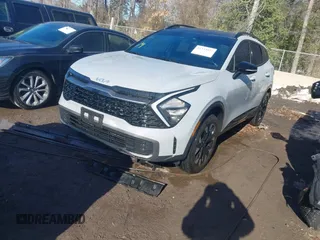 2023 Kia Sportage X-Line with VIN 5XYK6CAF7PG080865, listed as a IAAI auction lot 41333927 with 26,033 mi miles. Bid and sale history available at carsss.com. Image 17.