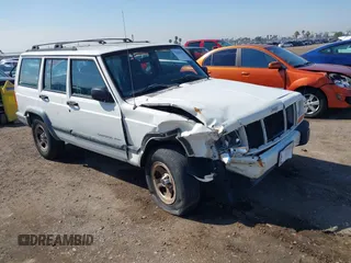 2001 Jeep Cherokee Sport with VIN 1J4FT48S81L507558, listed as a IAAI auction lot 41586992 with 279,132 mi miles. Bid and sale history available at carsss.com. Image 1.
