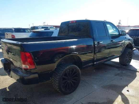 2009 Dodge Ram 1500 SLT with VIN 1D3HB18PX9S796690, listed as a IAAI auction lot 41772722 with 137,335 mi miles. Bid and sale history available at carsss.com. Image 4.