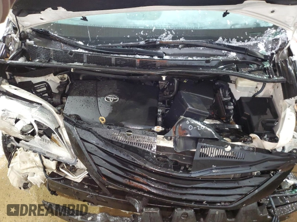 2017 Toyota Sienna L with VIN 5TDZZ3DC9HS879994, listed as a Copart auction lot 41584485 with 123,087 mi miles and Salvage Title. Bid and sale history available at DreamBid. Image 12.