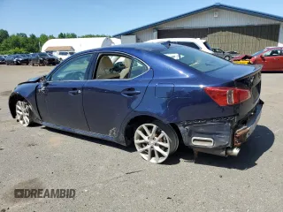 2011 Lexus IS 250 with VIN JTHCF5C20B5047491, listed as a Copart auction lot 61345255 with 118,407 mi miles and Salvage title. Bid and sale history available at DreamBid. Image 2.