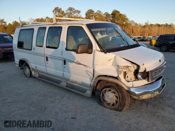 2000 Ford Econoline Cargo Recreational z VIN 1FDRE14L0YHC03661, wystawiony jako Copart lot #89268275 z przebiegiem 277 787 mil mil oraz Czysty tytuł • Clean title. Historia ofert i sprzedaży dostępna na DreamBid. Obrazek 4.