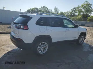 2020 Jeep Cherokee Latitude with VIN 1C4PJLCB9LD525694, listed as a Copart auction lot 58181565 with 37,106 mi miles and Salvage title. Bid and sale history available at DreamBid. Image 3.