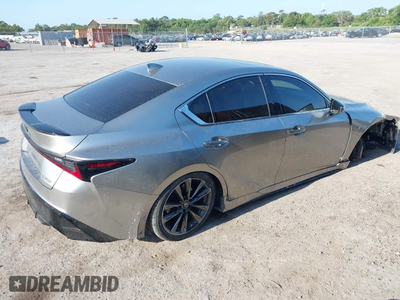 2021 Lexus IS 350 F Sport z VIN JTHGZ1B29M5045003, wystawiony jako IAAI lot #42126600 z przebiegiem 49 148 mil mil oraz . Historia ofert i sprzedaży dostępna na DreamBid. Obrazek 4.