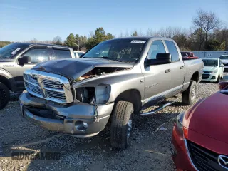 2006 Dodge Ram 2500 SLT with VIN 1D7KS28C46J137433, listed as a Copart auction lot 41677875 with 95,479 mi miles and Salvage Title. Bid and sale history available at carsss.com. Image 1.
