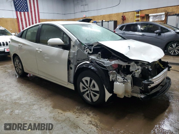 2018 Toyota Prius Two with VIN JTDKARFU4J3055426, listed as a Copart auction lot 48666015 with 76,921 mi miles and Clean Title. Bid and sale history available at carsss.com. Image 4.