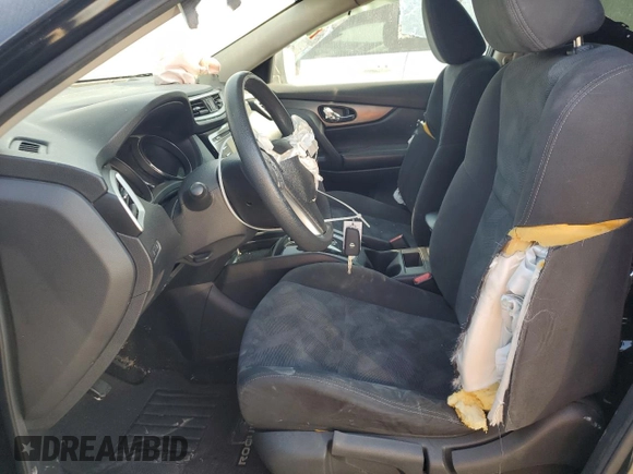 2015 Nissan Rogue S with VIN KNMAT2MT9FP511816, listed as a Copart auction lot 46486825 with 139,709 mi miles and Salvage Title. Bid and sale history available at DreamBid. Image 7.
