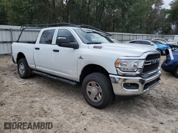 2024 Ram 2500 Tradesman with VIN 3C6UR5CLXRG194675, listed as a Copart auction lot 86159644 with 5,922 mi miles and Salvage Title. Bid and sale history available at carsss.com. Image 4.