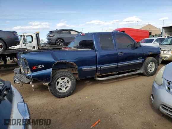 2002 Chevrolet Silverado 1500 LS with VIN 1GCEK19TX2E208816, listed as a Copart auction lot 49285455 with 274,992 mi miles and Salvage Title. Bid and sale history available at carsss.com. Image 3.