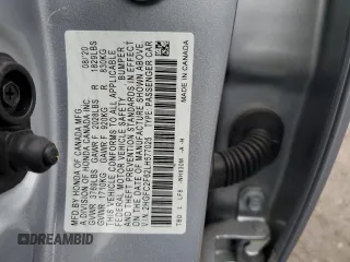 2020 Honda Civic Sedan LX with VIN 2HGFC2F62LH577025, listed as a Copart auction lot 86735254 with 30,966 mi miles and Salvage Title. Bid and sale history available at carsss.com. Image 12.