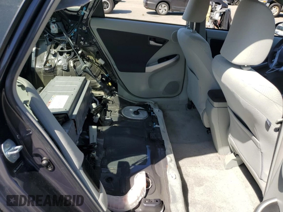 2010 Toyota Prius II with VIN JTDKN3DU3A0181413, listed as a Copart auction lot 53153115 with 107,110 mi miles and Salvage Title. Bid and sale history available at carsss.com. Image 10.