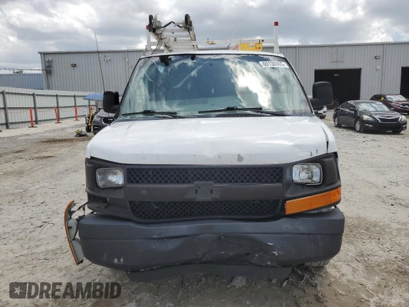 2013 Chevrolet Express Cargo with VIN 1GCWGFBA4D1105381, listed as a Copart auction lot 60138065 with 209,922 mi miles and Salvage title. Bid and sale history available at DreamBid. Image 5.