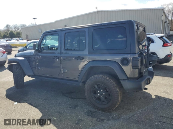 2020 Jeep Wrangler Unlimited Sport S z VIN 1C4HJXDG8LW242701, wystawiony jako Copart lot #50560505 z przebiegiem 73 206 mil mil oraz Szkoda całkowita • Salvage title. Historia ofert i sprzedaży dostępna na DreamBid. Obrazek 2.