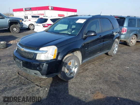 2009 Chevrolet Equinox LT w/1LT with VIN 2CNDL33F596233432, listed as a IAAI auction lot 41464604 with 164,425 mi miles. Bid and sale history available at carsss.com. Image 2.