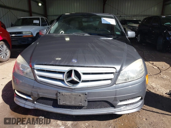 2011 Mercedes-Benz C 300 Sport with VIN WDDGF8BBXBR150132, listed as a IAAI auction lot 41889061 with 125,232 mi miles and . Bid and sale history available at DreamBid. Image 6.