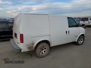 2001 GMC Safari Cargo with VIN 1GTDM19W71B510158, listed as a Copart auction lot 87296804 with 214,236 mi miles and Salvage Title. Bid and sale history available at carsss.com. Image 3.